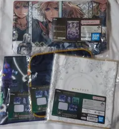 キングダムハーツ　一番くじ　B賞　ビジュアルバスタオル　ハンカチ　ハンドタオル