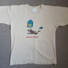 90s おさるのジョージ Curious George リンガーTシャ USA製 - メルカリ