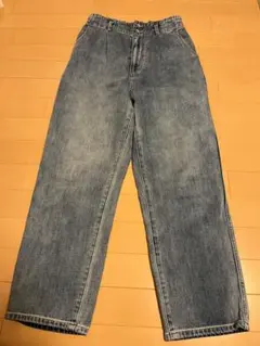 グローバルワーク☆ハイウエストワイドパンツ