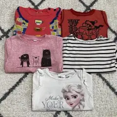 トップス　長袖　95-100cm 5点セット　まとめ売り　ベビー　キッズ