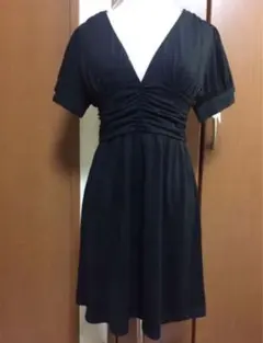 美品♪大人気❤️オゾック ミニワンピース 半袖 ブラック(^^)
