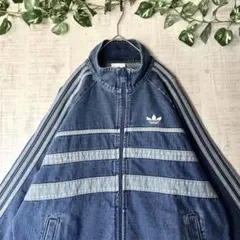 Re:Re:garden adidas リメイク デニム ジャケット - メルカリ