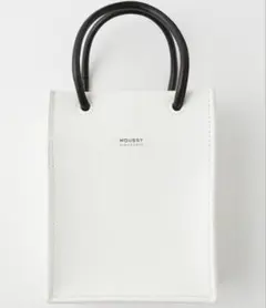 moussy ホワイトレザーショルダーバッグのサムネイル