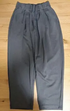 ユニクロU S スウェット ギャザー パンツ タック
