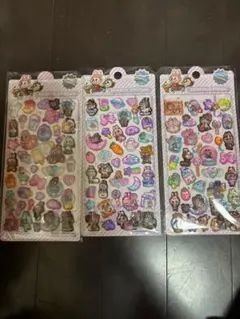 ラブブ　ボンボンドロップシール3枚セット
