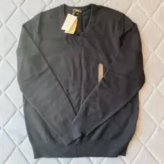 カシミヤ vネック ニット