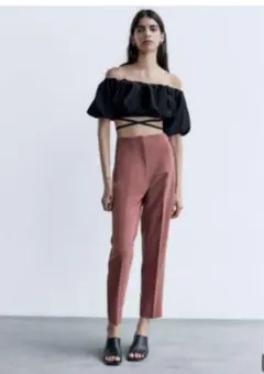 ZARAハイウエストパンツ