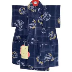 新品送料無料　子供甚平　男の子用甚平身長110㎝用　キッズじんべい09