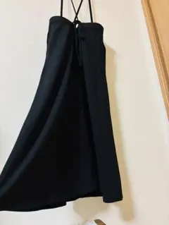 しまむらSEASON REASON by Lin&Redブラックキャミワンピース