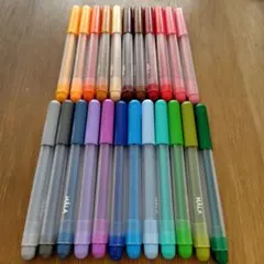 IKEA MALA 水性 カラー マーカーセット 多色 23本