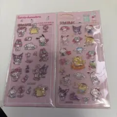 サンリオキャラクター立体シール3シートセット