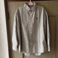 U.S. POLO ASSN. チェック柄長袖シャツ
