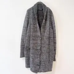 メイソングレイ　ロングカーディガン　グレー　羽織り　アウター　カジュアル　秋　冬