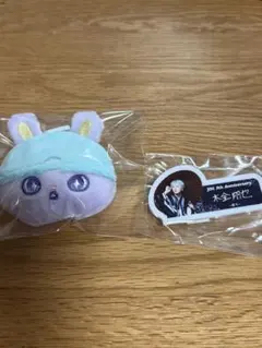 木全翔也 祭りネームプレート　ちまた キャンディーデザインブローチ