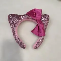 USJ キティ ハローキティー スパンコール ピンク カチューシャ