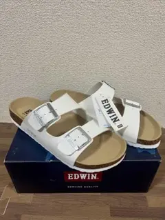 EDWIN サンダル EB1001 ホワイト 27.0cm