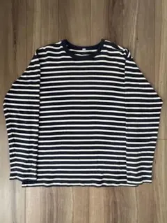 00s OLD UNIQLO ボーダー ロンT cityboy Y2K 古着