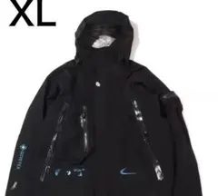 【NIKE 】OFF-WHITE JACKET 007　ゴアテックス　ブラック nike × offwhite 007 gore-tex jacket 【xs】