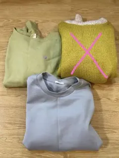 【まとめ売り】長袖トップス レディース　3点セット