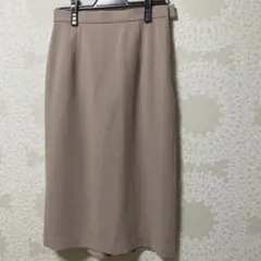 新品！ベージュ タイトスカート ゴムウエストのサムネイル