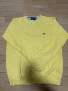 OMMY HILFIGER トミー ヒルフィガー ニット イエロー Mサイズ美品