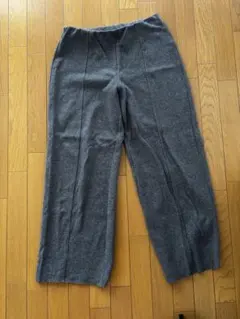 ZARA ワイドパンツ グレー Lサイズ