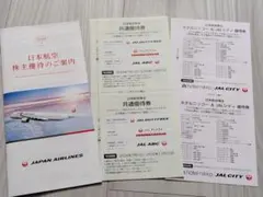 日本航空（JAL）株主優待 共通優待券・ホテル割引券のサムネイル