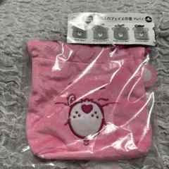 新品　ケアベア　ふわふわフェイスpart2 チアベア　ピンク匿名配送