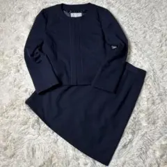 ROPÉ PICNIC ロペピクニック ノーカラージャケット スカートスーツ