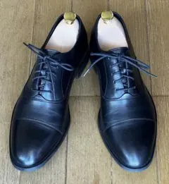 COLE HAAN コールハーン 革靴 黒 8.5 26.5 ストレートチップ
