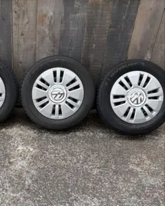 VW純正 UP アップ14インチ 165/70R14 タイヤホイールセット　② 2026年最新】vw up ホイールの人気アイテム - メルカリ