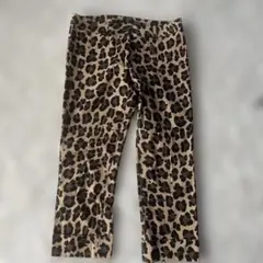 MR.Fit ヒョウ柄カジュアルパンツ