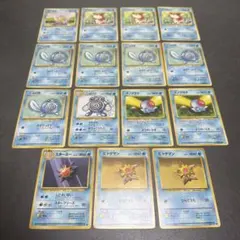 ポケモンカード　旧裏　みずポケモン　◆● セット