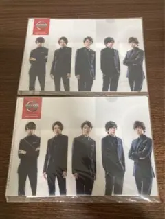 NISSAN クリアファイル 2枚セット　嵐