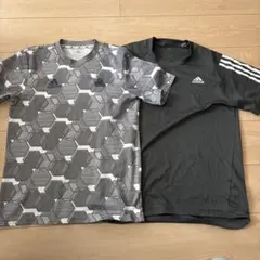 adidas スポーツTシャツ 2点セット