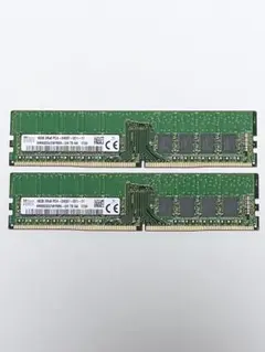 SK Hynix 2R×8 PC4-2400T-UB1-11 16GB DDR4 - メルカリ