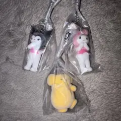 サンリオキャラクターズ ミニチュアチャーム3個