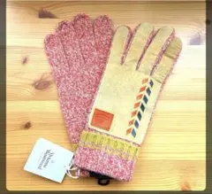 Vivienne Westwood レザーニットコンビ手袋 新品 미사용