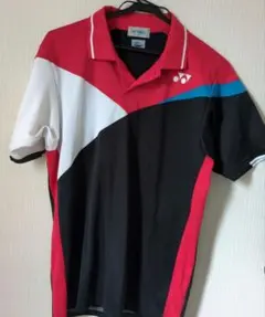 YONEX ゲームシャツサイズM　赤/黒/白/青