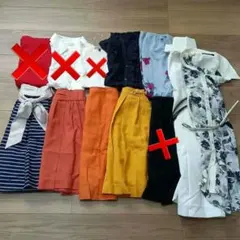 レディース　春夏　洋服　まとめ売り　スカート　ワンピース　トップス　ブラウス