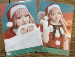 イコラブ　齋藤樹愛羅　生写真　サンタ衣装　セミコンプ　ヨリ　チュウ