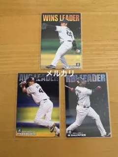 カルビー　プロ野球チップス　ヤクルト　2018年　通販限定　3枚セット