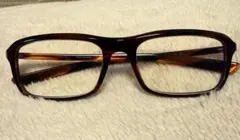 hiero 眼鏡フレーム ブラウン 日本製 スクエア型 伊達メガネ ヒエロ