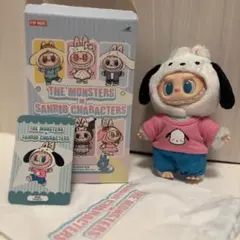 【正規品】popmartラブブlabubu サンリオ ポチャッコ ぬいぐるみ