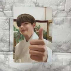 BTS テテ　トレカ　ダルマジュン　2021 V ミニフォトカード　キムテヒョン