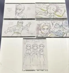 鬼滅の刃　ダイニング　おたのしみくじ　ポストカード　カナヲ　炭治郎