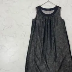 新品タグ付 UNTITLED 黒 レース 七分袖 ワンピース 42」 - メルカリ