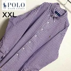 Ralph Lauren ポロバイラルフローレン　古着　XXL チェックシャツ
