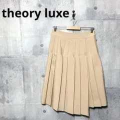 theory luxe セオリーリュクス バックサテンプリーツスカート 40のサムネイル