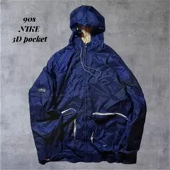 90s NIKE ナイキ 3D pocket nylon jacket y2k